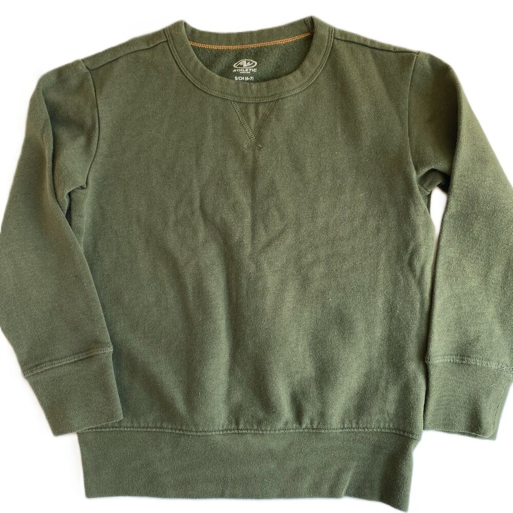5/$10 | Boys Springtime Athletic Sweatshirt Green Small